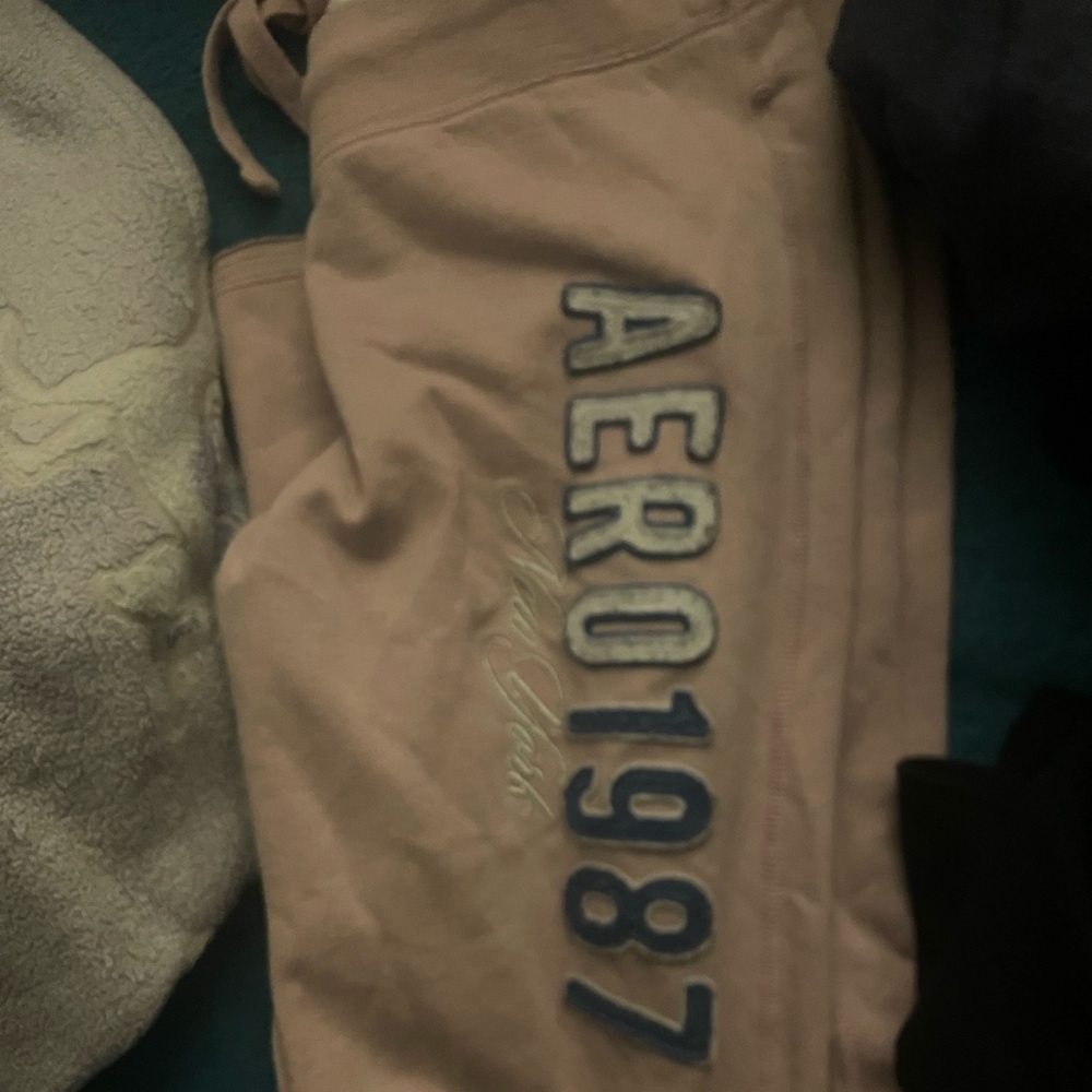 Aeropostale Pink Boot Cut Pants